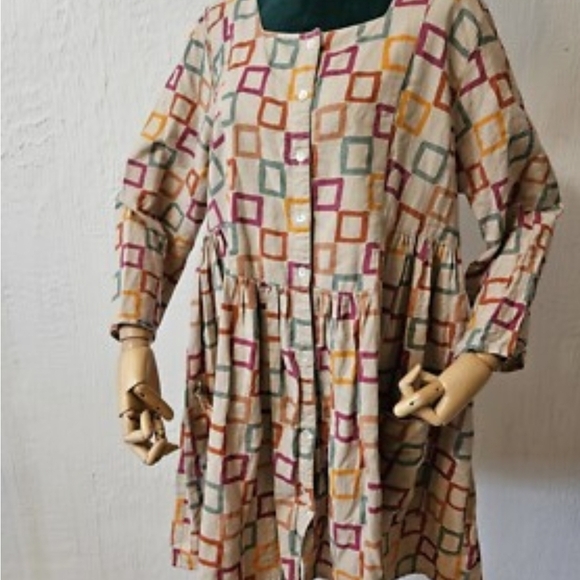 Gudrun Sjoden Tops - Gudrun Sjoden Multicolor Tunic with Geometric Design